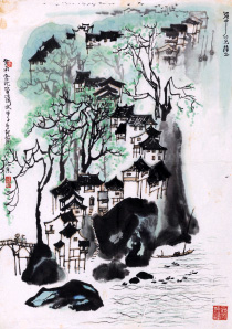 李行简 江南春色