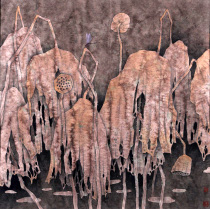 赵满福 蜻蜓莲蓬