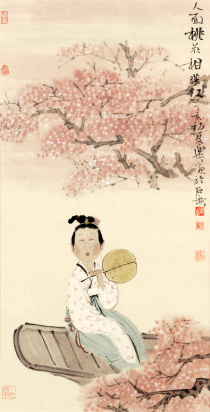 徐乐乐 人面桃花相映红