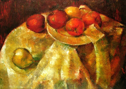 静物：苹果 1935 46x61cm
