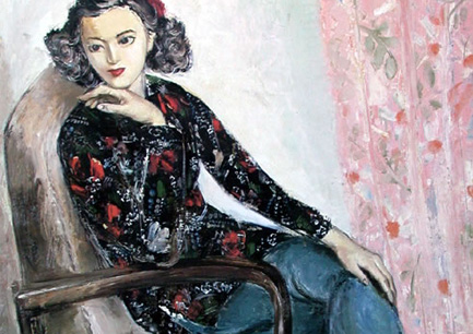 妹妹肖像（我妹妹）1947-100x81cm